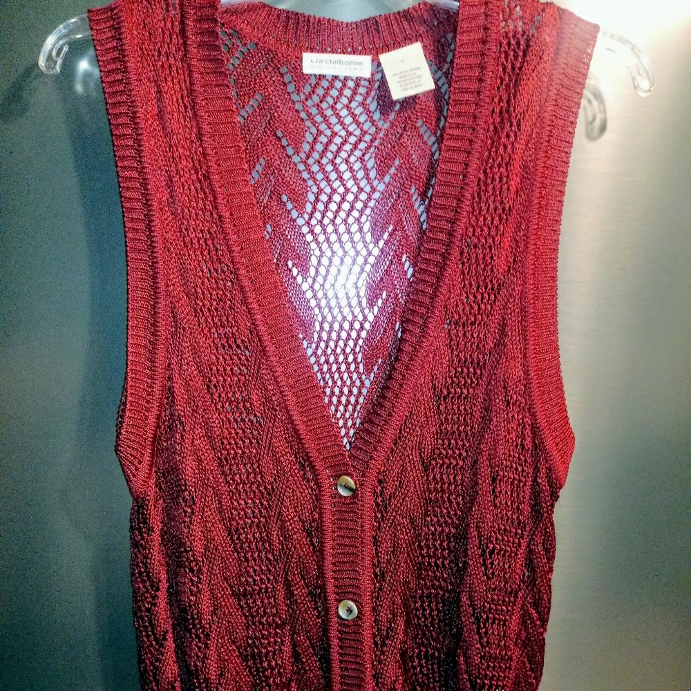 Liz Claiborne Vintage Sweater Vest